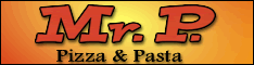 Mr. P. - Pizza und Pasta Logo